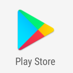 Google Play Store icon on an Android Home screen