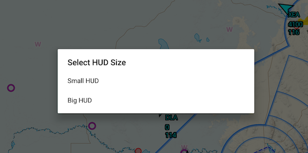 Select HUD size