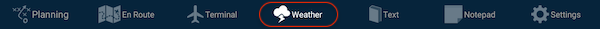 Weather product list on Android