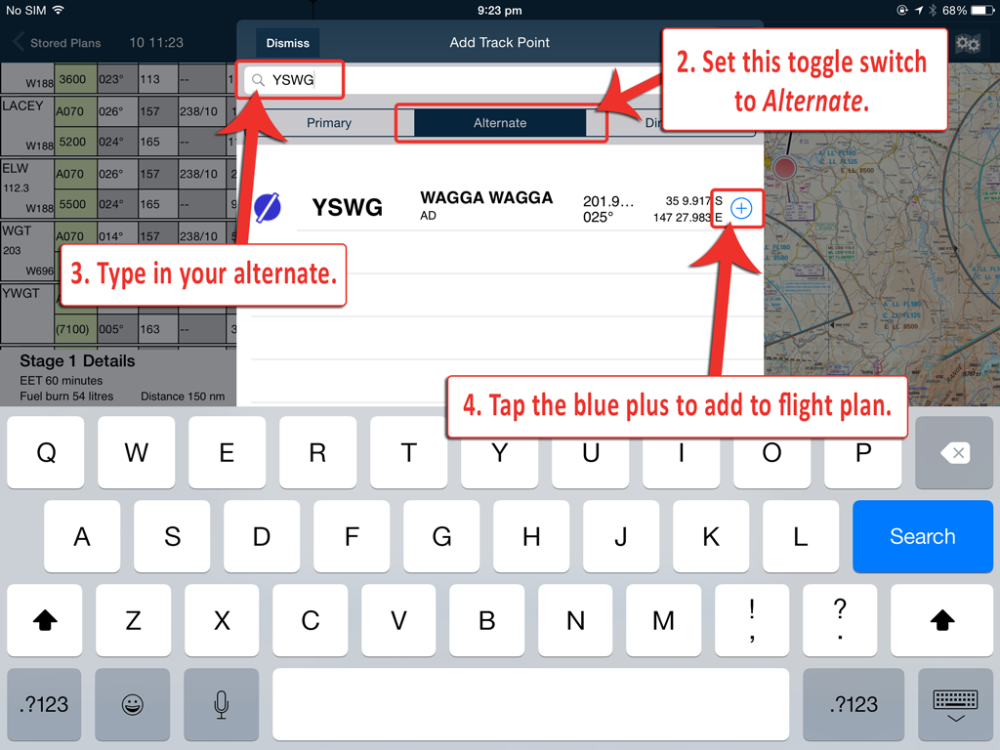 Adding Alternates interface on Apple