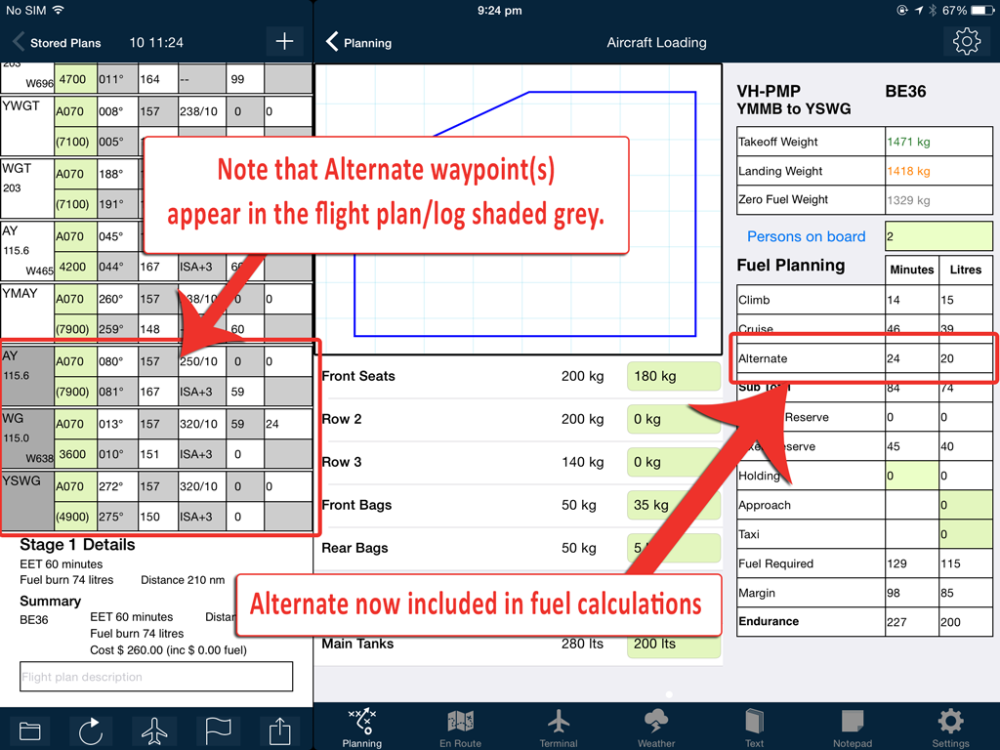 Adding Alternates interface on Apple