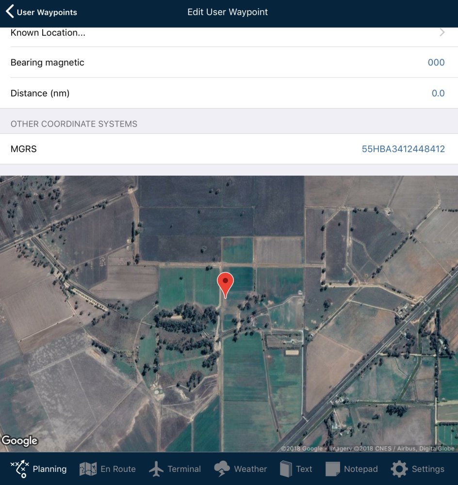 Adding Amp Deleting Single Waypoints interface on Apple