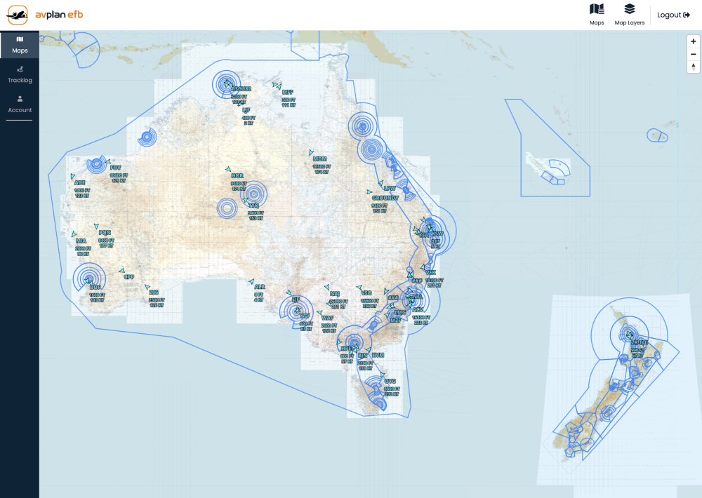 AvPlan Live map and navigation on Apple