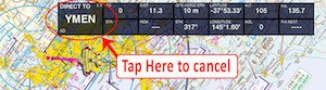 TO field in the Apple HUD