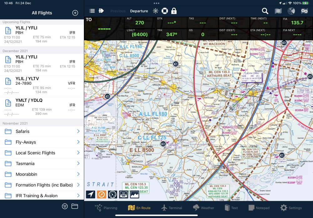 Flight Plan Library on Apple