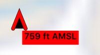 Lowest Safe Altitude Calculator interface on Apple
