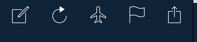 Flight plan controls