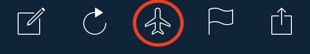 Aircraft selection button